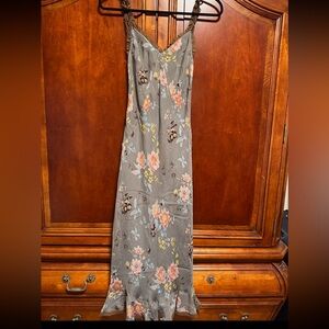 Paul Smith London Floral Dress with Lace Trim
